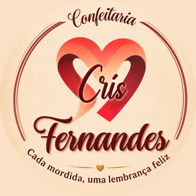 Logo Cris Fernandes Confeitaria